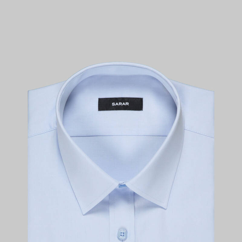 ELVIO KISA KOL KOYU MAVİ GÖMLEK