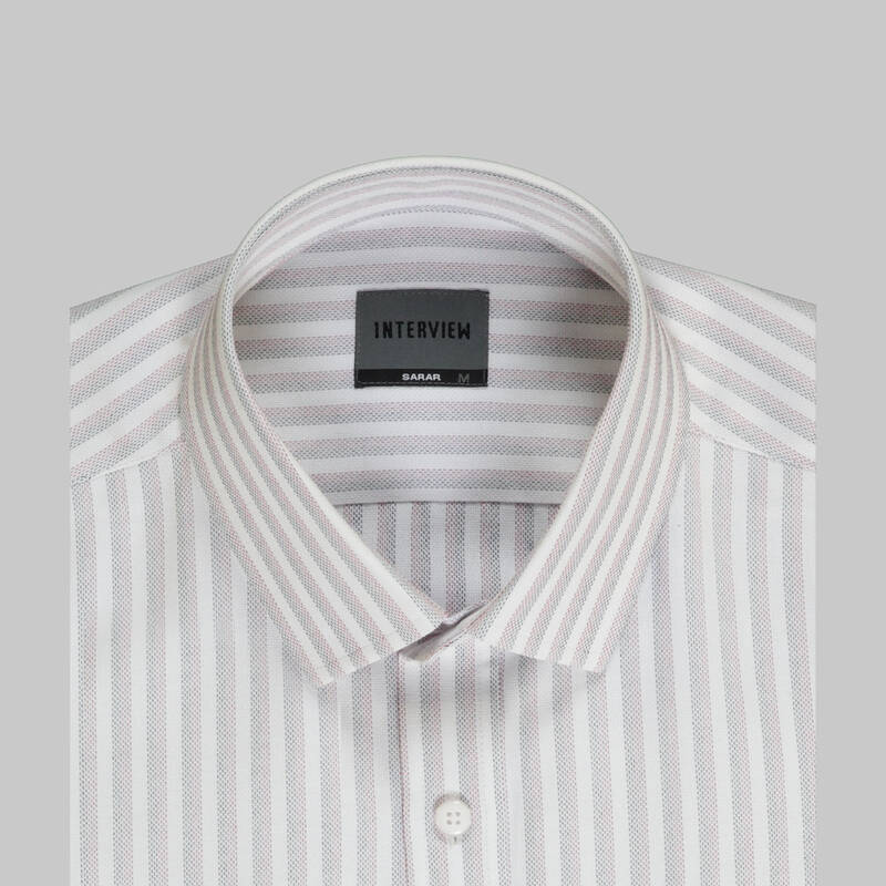 SOSA UZUN KOL SOHO ÇİZGİLİ MAVİ GÖMLEK