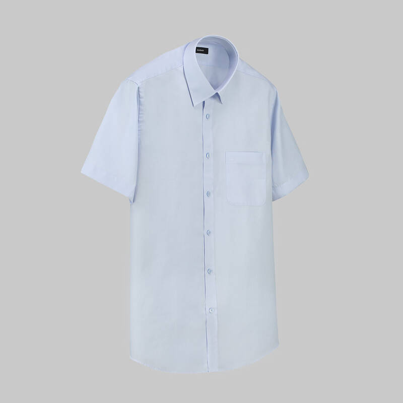 ELVIO KISA KOL KOYU MAVİ GÖMLEK