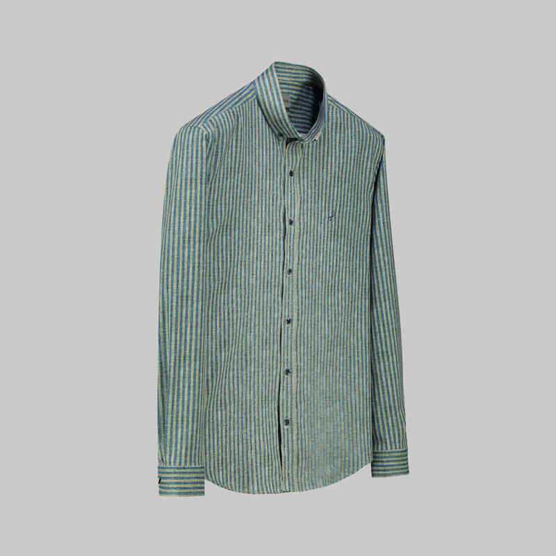 GOIAS ÇİZGİLİ PARLEMENT GÖMLEK