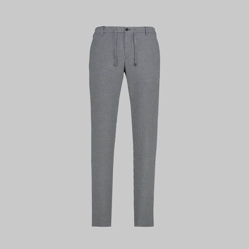 ELY SİYAH BEYAZ PANTOLON