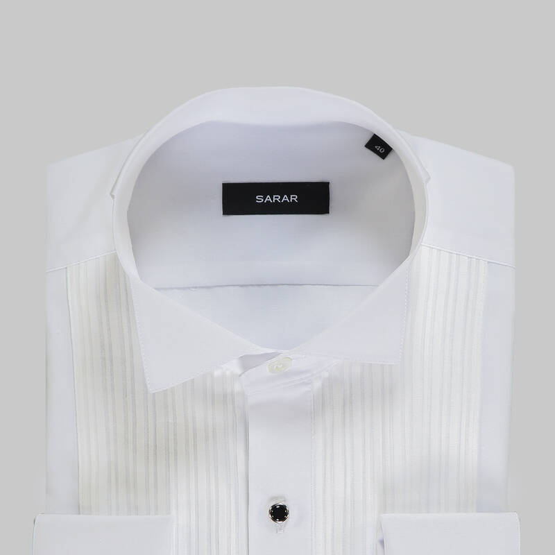 LUCAS BEYAZ SMOKİN GÖMLEK