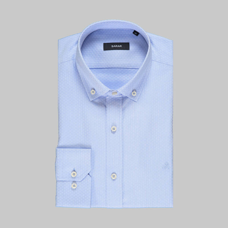 ELETA ERKEK SLIMEO LACİVERT GÖMLEK