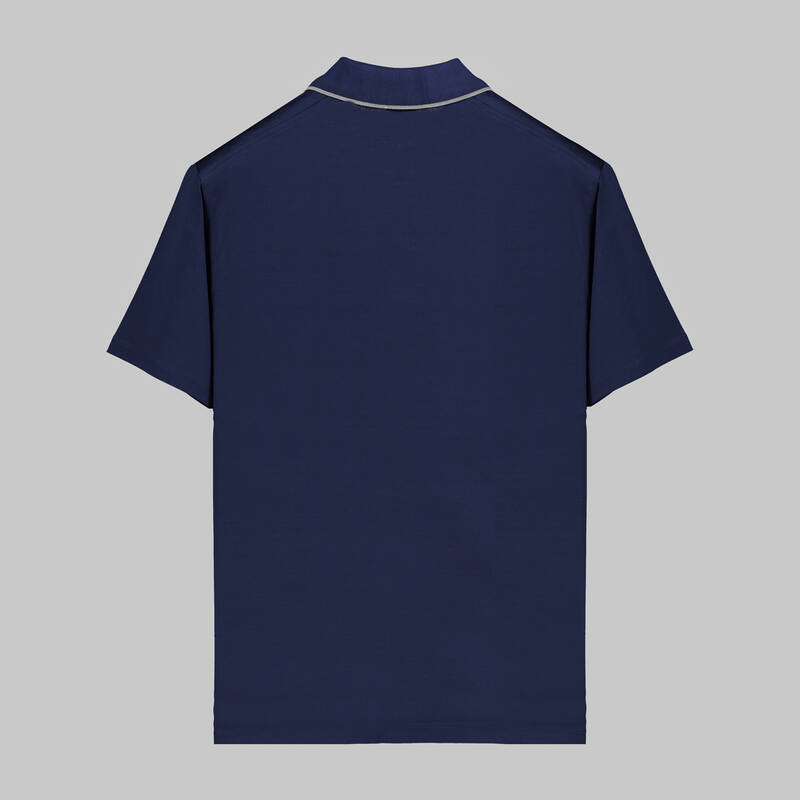 POLO YAKA CEP DETAYLI BORDO TİŞÖRT