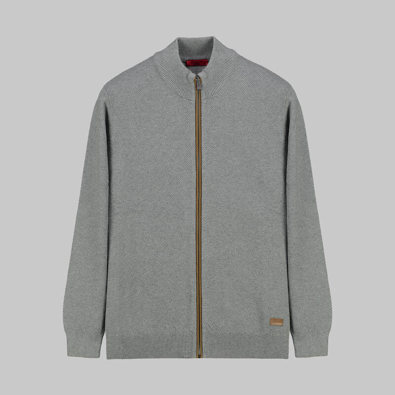 FERMUARLI TRİKO SİYAH HIRKA