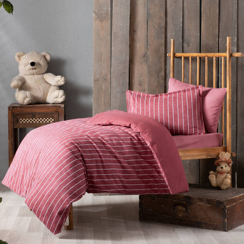 SANDRO MAVİ FLANEL BEBEK NEVRESİM TAKIMI