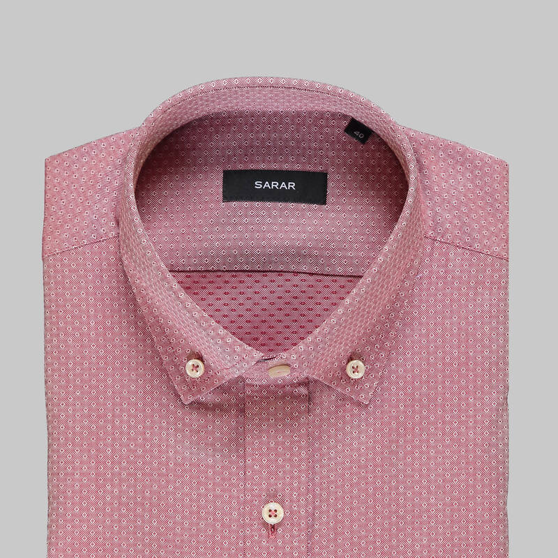 ELETA ERKEK SLIMEO LACİVERT GÖMLEK