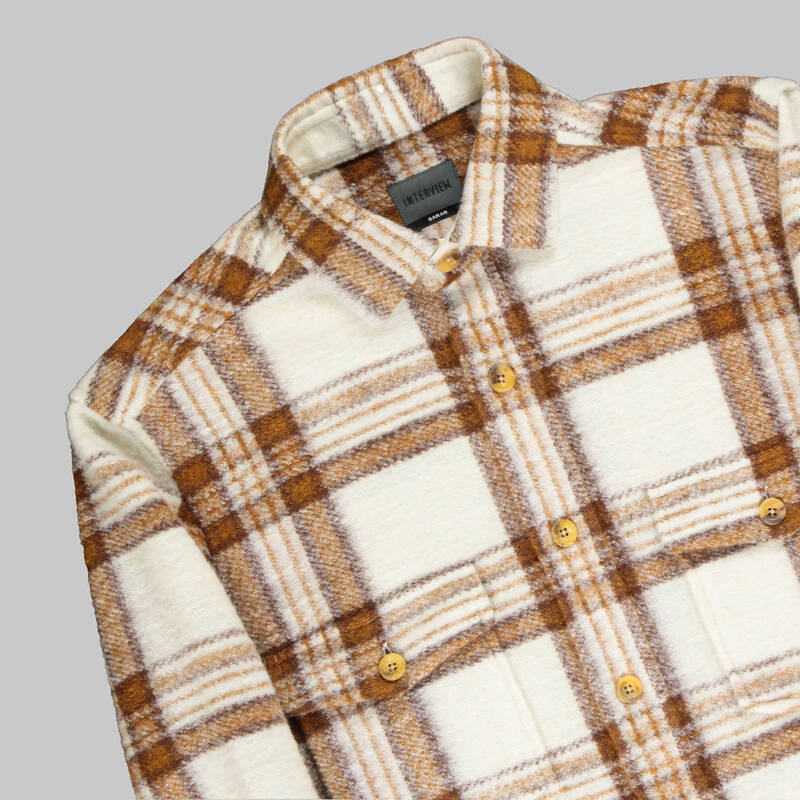 LONG AÇIK KAHVERENGİ GÖMLEK