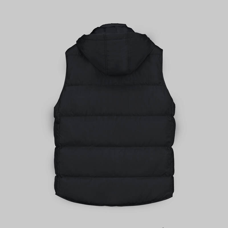 ÇIKMA KAPÜŞONLU DOLUM LACİVERT YELEK