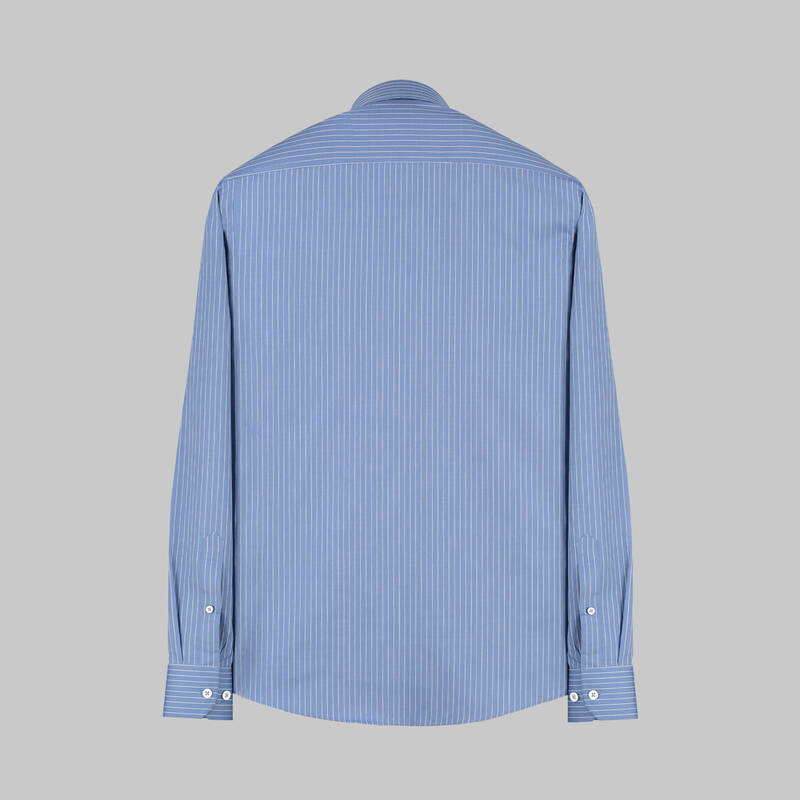 ELETA UZUN KOL MAVİ SLIM GÖMLEK