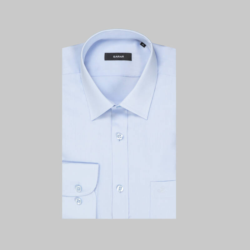 ELVIO AÇIK MAVİ KLASİK GÖMLEK