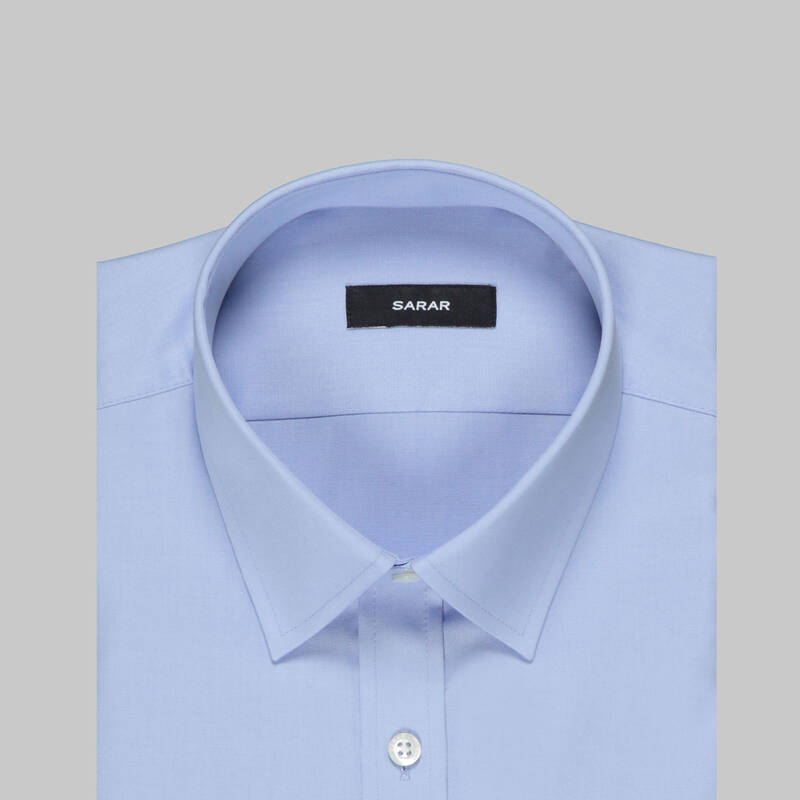 ELVIO KISA KOL KOYU MAVİ GÖMLEK