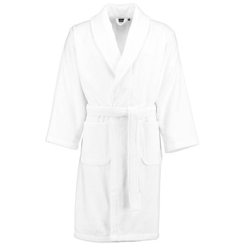 ŞAL YAKA BORNOZ BEYAZ