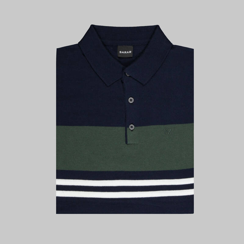 POLO YAKA KISA KOLLU YEŞİL TRİKO KAZAK