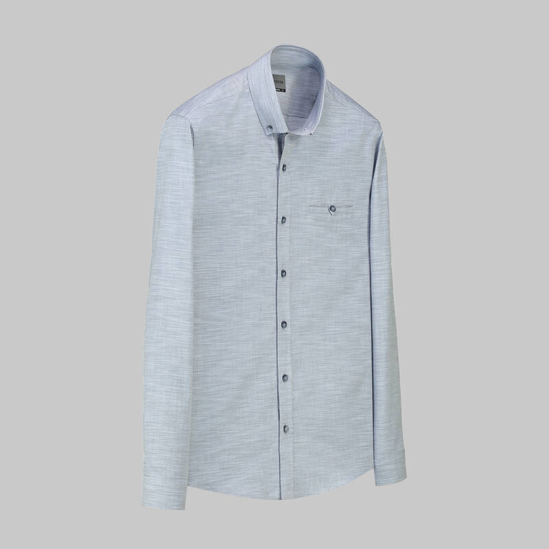 GOIAS UZUN KOL AÇIK KAHVERENGİ GÖMLEK