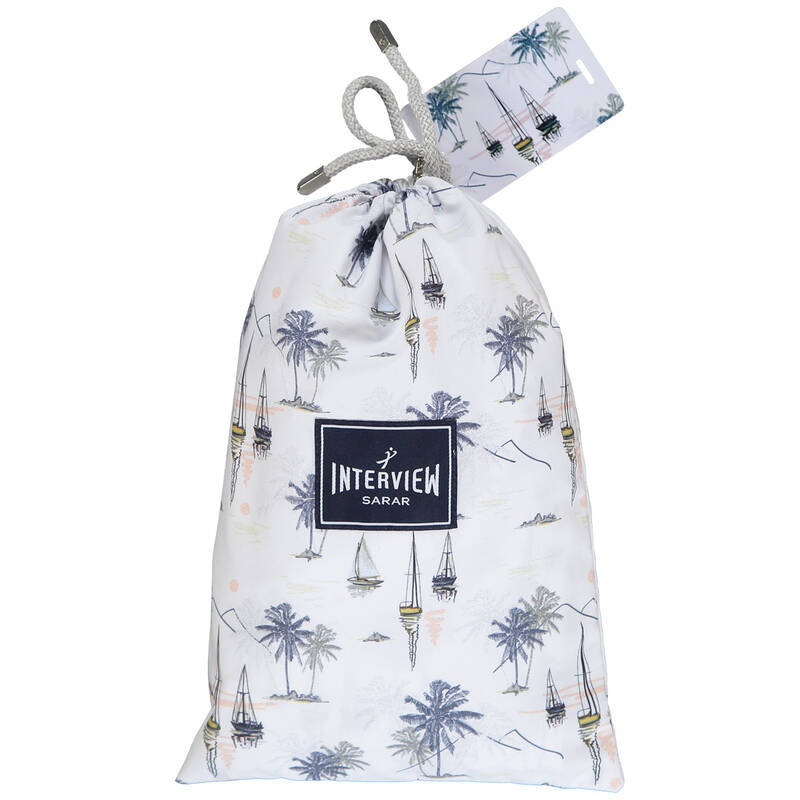 VILE BEYAZ YELKENLİ DENİZ ŞORTU