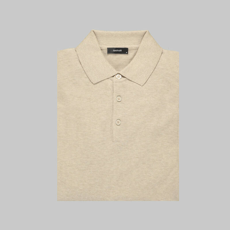 DÜĞMELİ POLO YAKA LACİVERT TRİKO