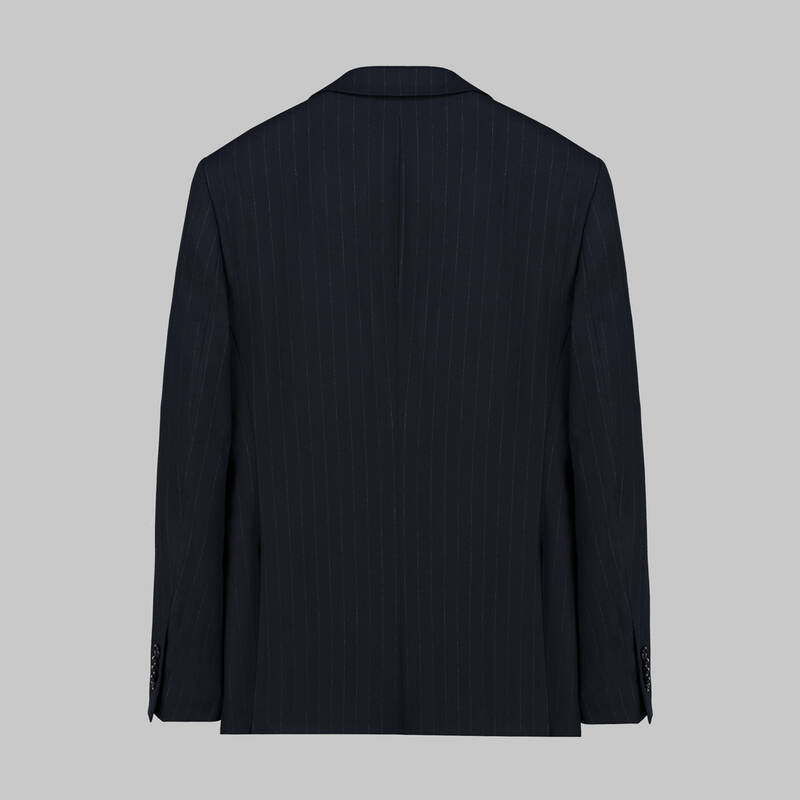 GOLDEN RESTA ÇİZGİLİ LACİVERT TAKIM