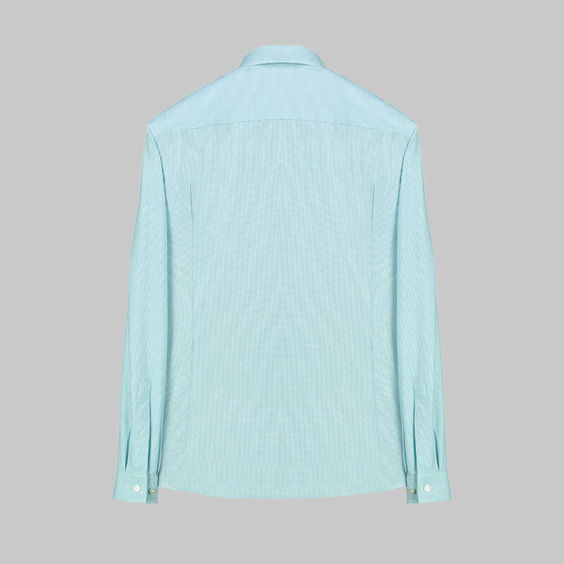 GOIAS MİNİ KARE TURKUAZ GÖMLEK