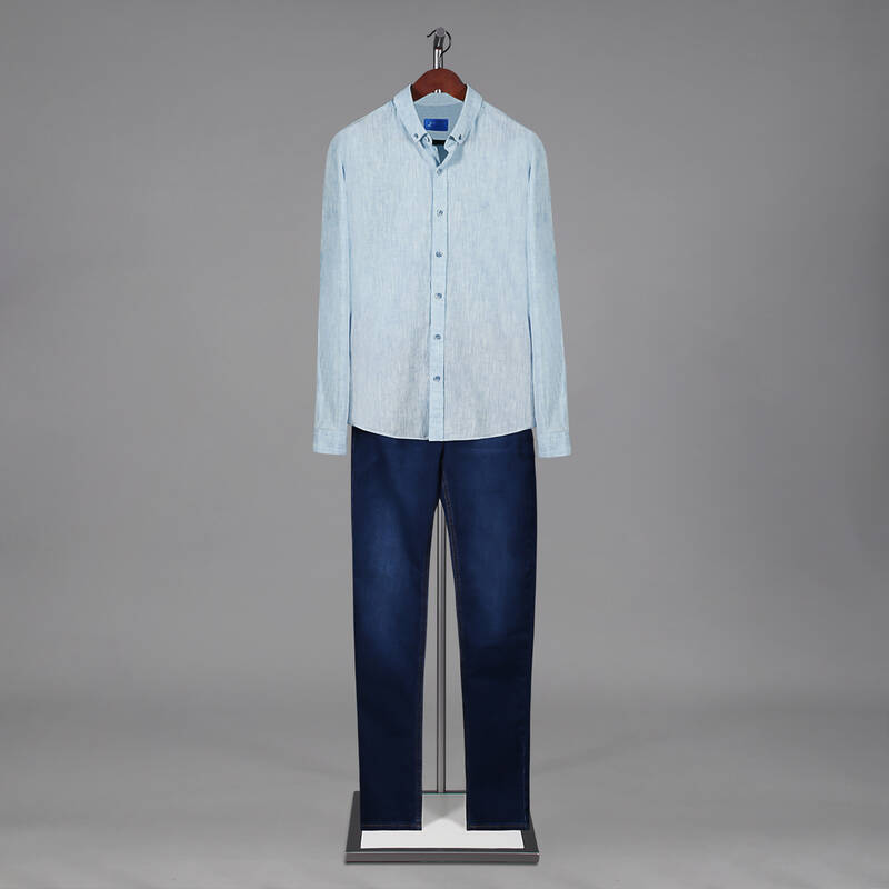 GOIAS SİYAH SLIM GÖMLEK