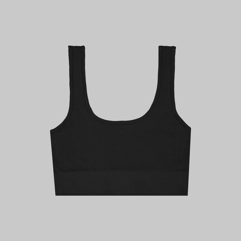 NİCU SİYAH CROP ATLET