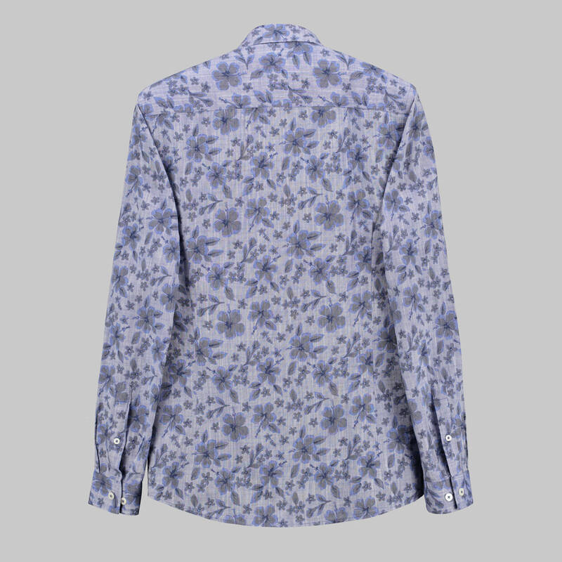 INTERVIEW LACİVERT GOİAS GÖMLEK