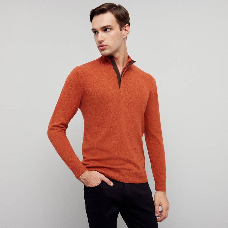 FERMUARLI YARIM BALIKÇI TABA TRİKO