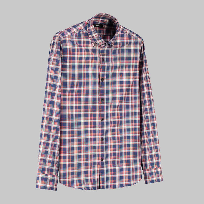 ELETA UZUN KOL KIRMIZI SLIM GÖMLEK