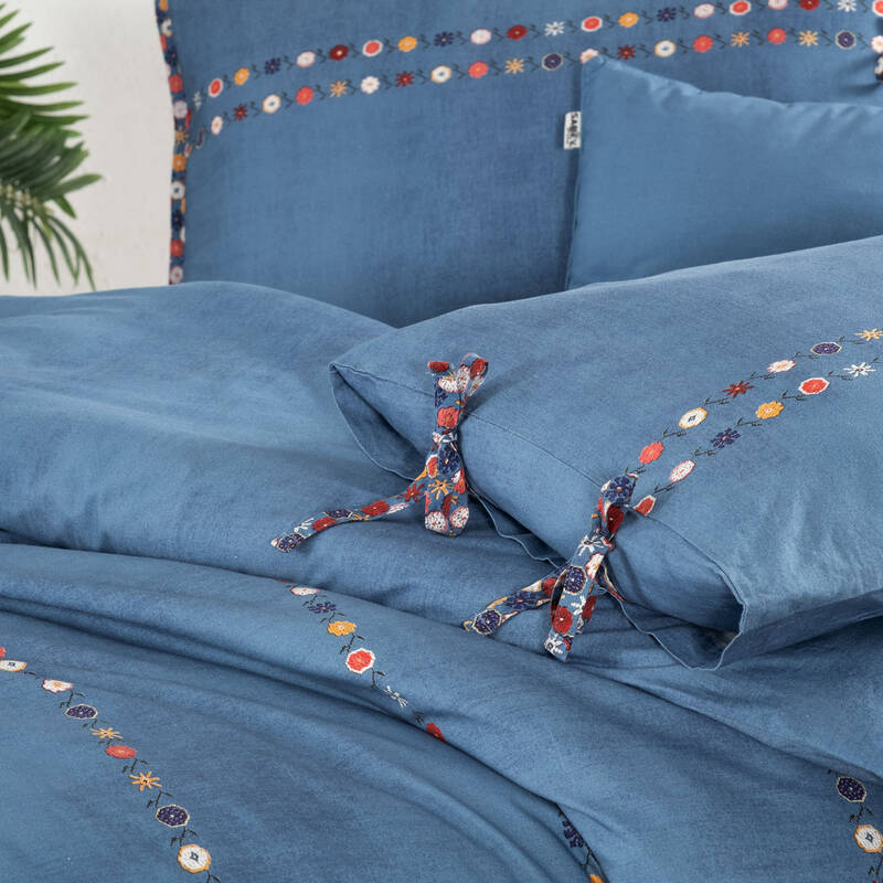 TANYA FANCY POPLIN KING SIZE NEVRESİM TAKIMI