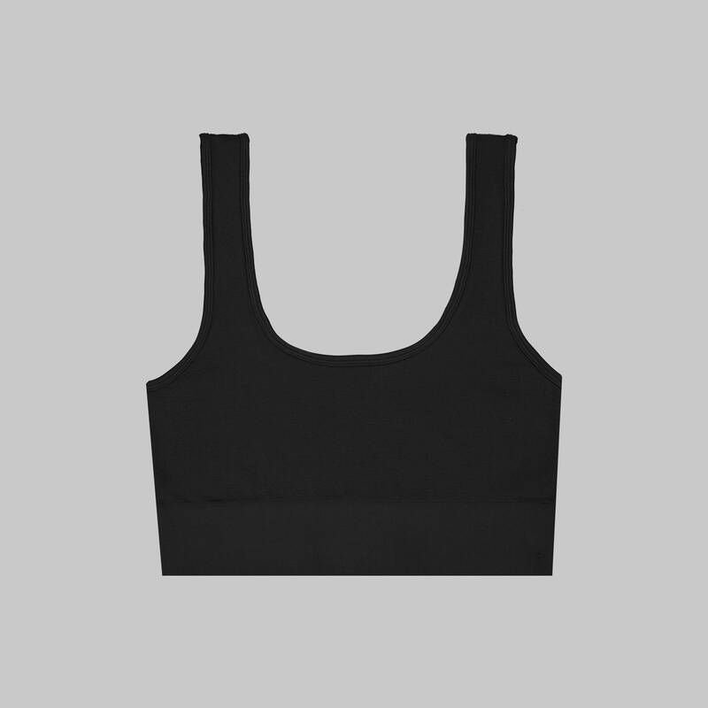 NİCU SİYAH CROP ATLET