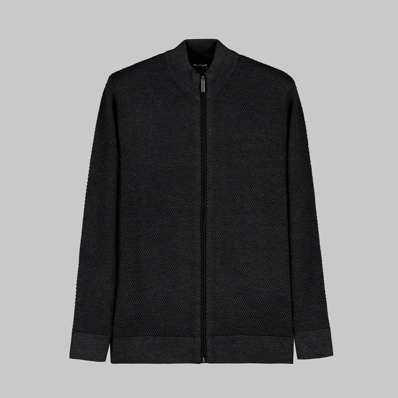 FERMUARLI KAHVERENGİ HIRKA