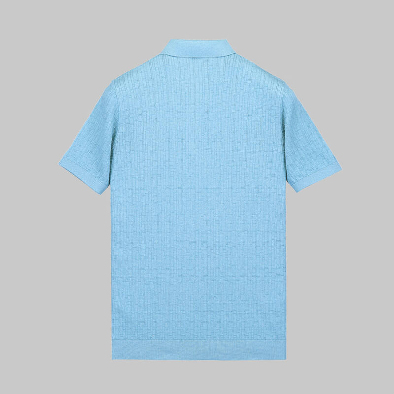 POLO YAKA KISA KOL LACİVERT TRİKO