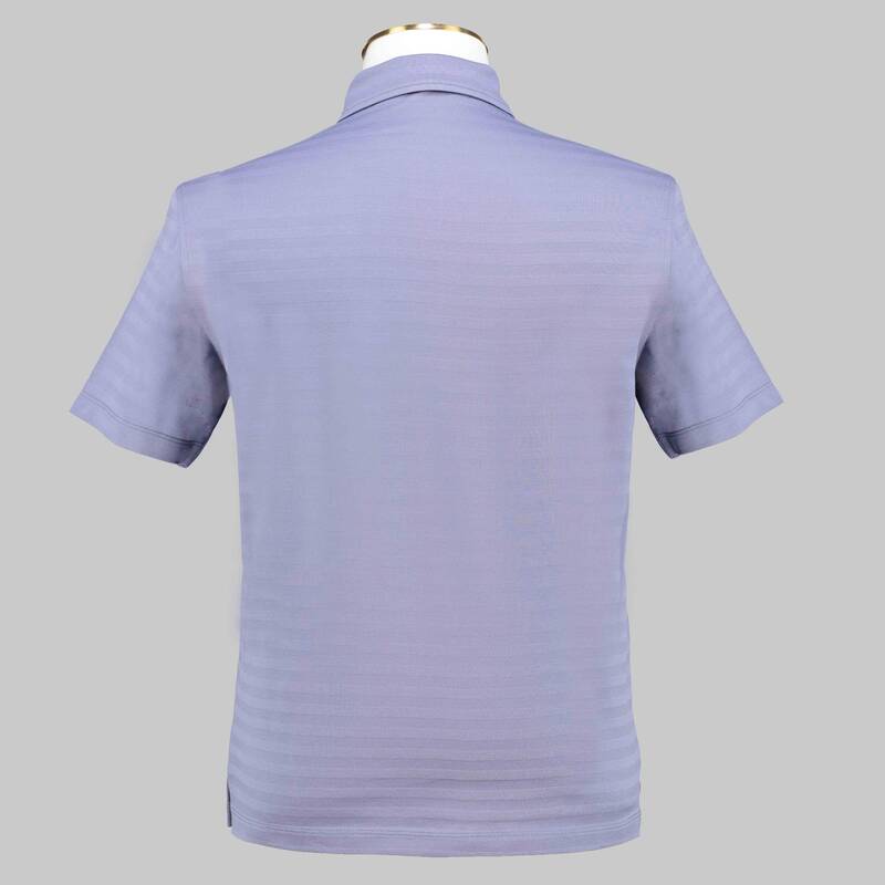 SARAR POLO YAKA LİLA T-SHIRT