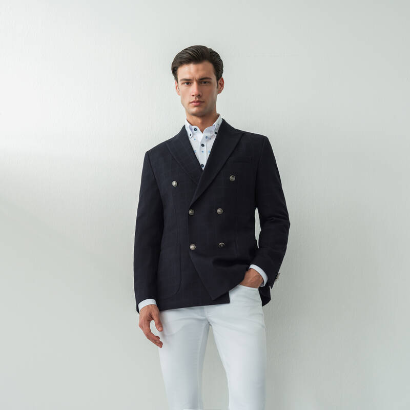 THITA KOYU LACİVERT CEKET