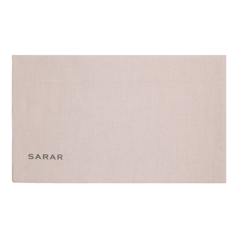 SİYAH PAMUK KETEN ŞAL