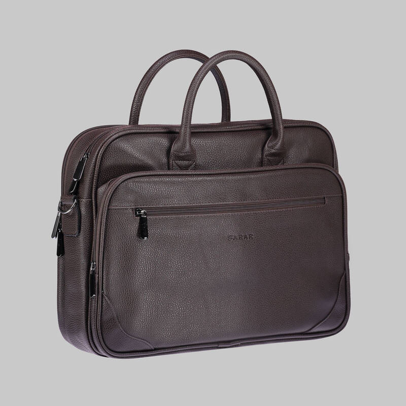 LACİVERT ASKILI EVRAK ÇANTASI