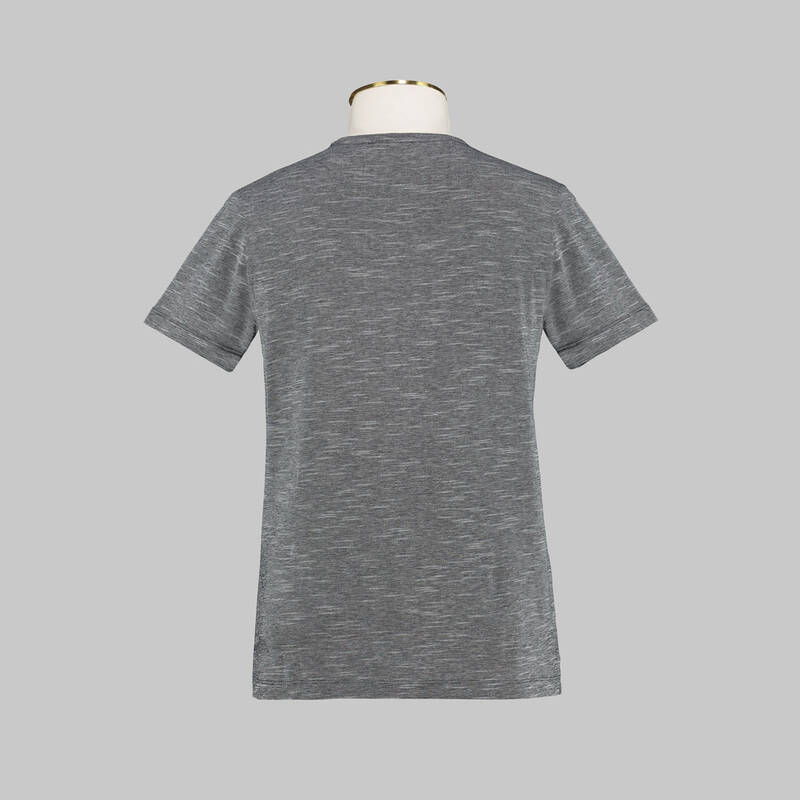 BİSİKLET YAKA SİYAH T-SHIRT