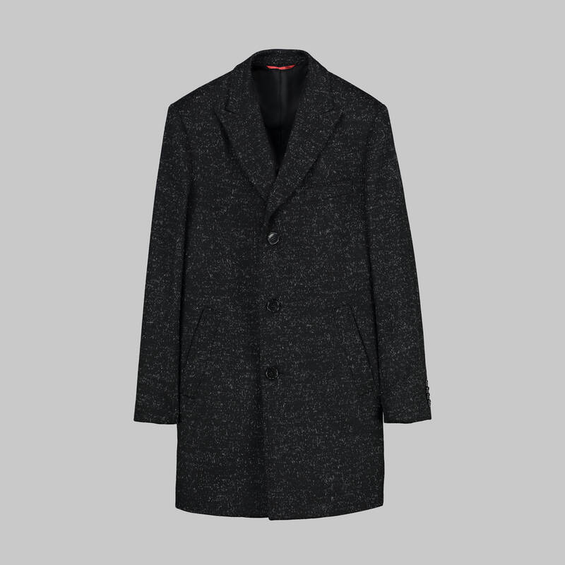 BOYCO ERKEK SİYAH PALTO