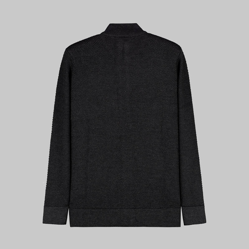 FERMUARLI KAHVERENGİ HIRKA