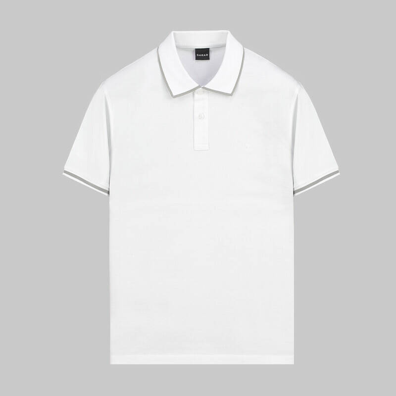 POLO YAKA PAMUKLU LACİVERT TİŞÖRT