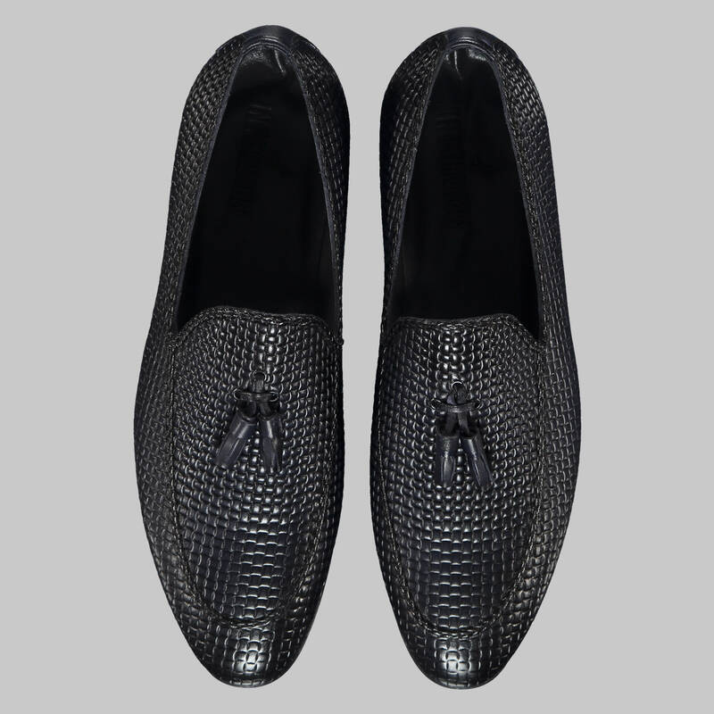 MICROLIGHT TABAN DESENLİ LACİVERT AYAKKABI