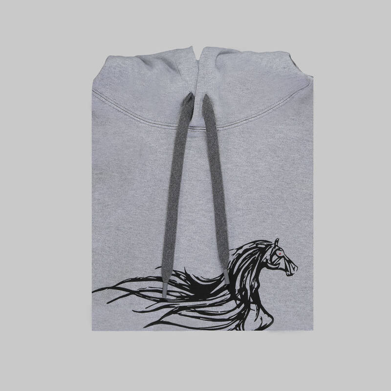 KAPÜŞONLU LACİVERT SWEATSHIRT