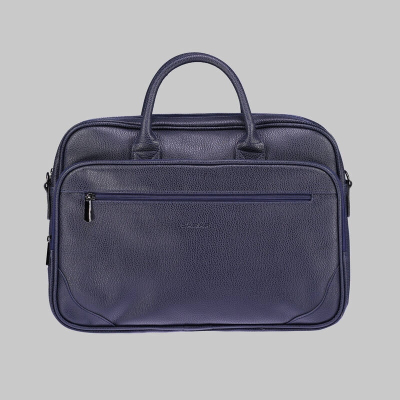 LACİVERT ASKILI EVRAK ÇANTASI