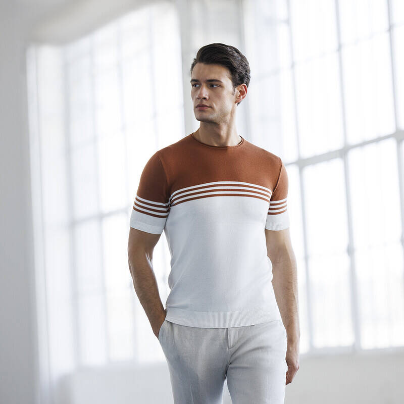 YEŞİL KISA KOL TRİKO