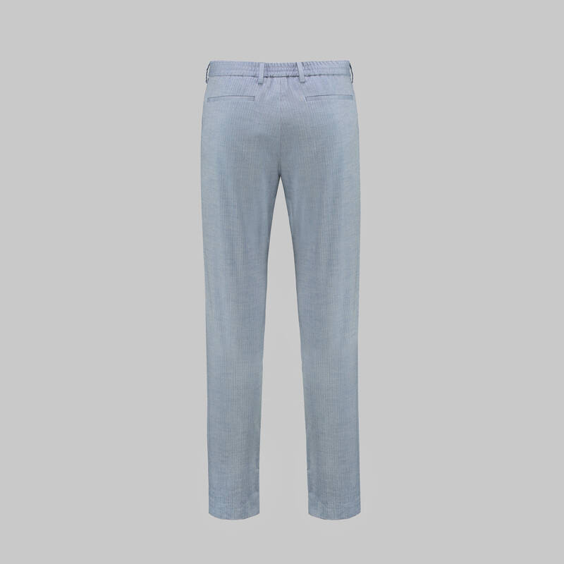 ELY ÇİZGİLİ BEJ PANTOLON