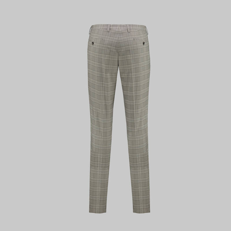 AMARA RESTA KARELİ KOYU GRİ TAKIM