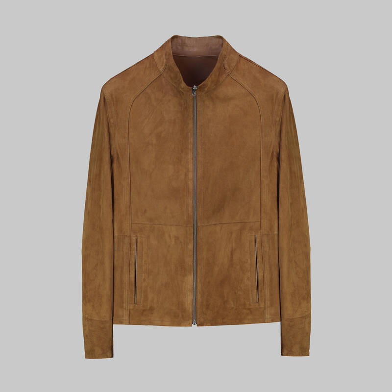 ÇİFT TARAFLI SÜET TABA DERİ CEKET