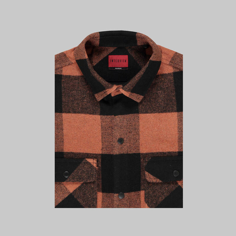 MORESCO EKOSE KIRMIZI GÖMLEK CEKET