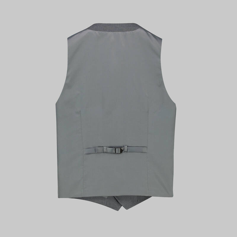 AMARA NASA RESTA YELEKLİ ÇİZGİLİ SİYAH TAKIM