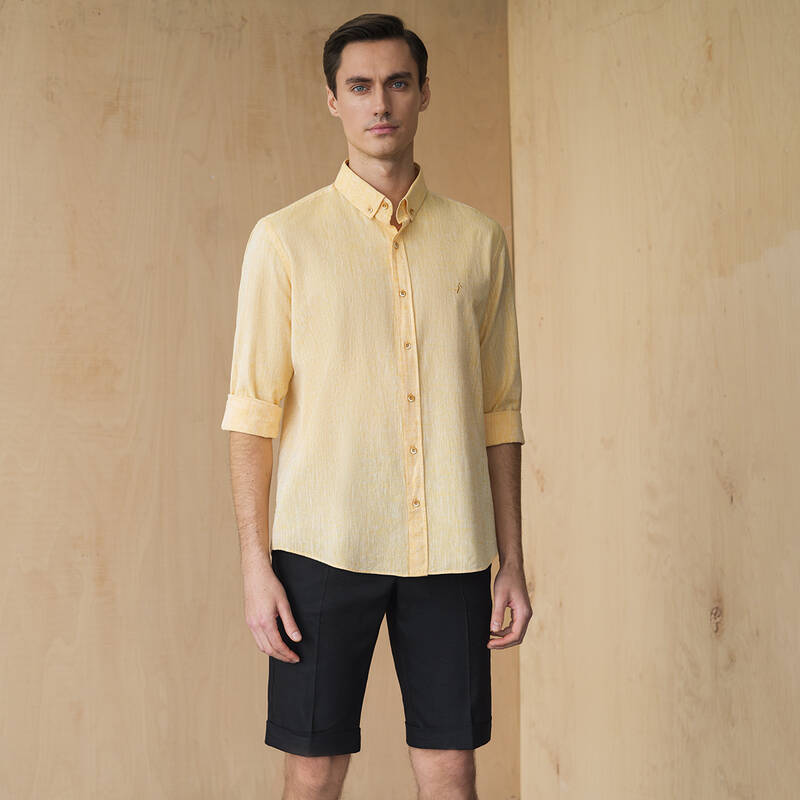 GOIAS SİYAH SLIM GÖMLEK